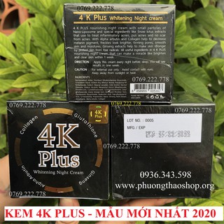 KEM 4K PLUS THÁI LAN (Chuẩn Nhất Việt Nam)
