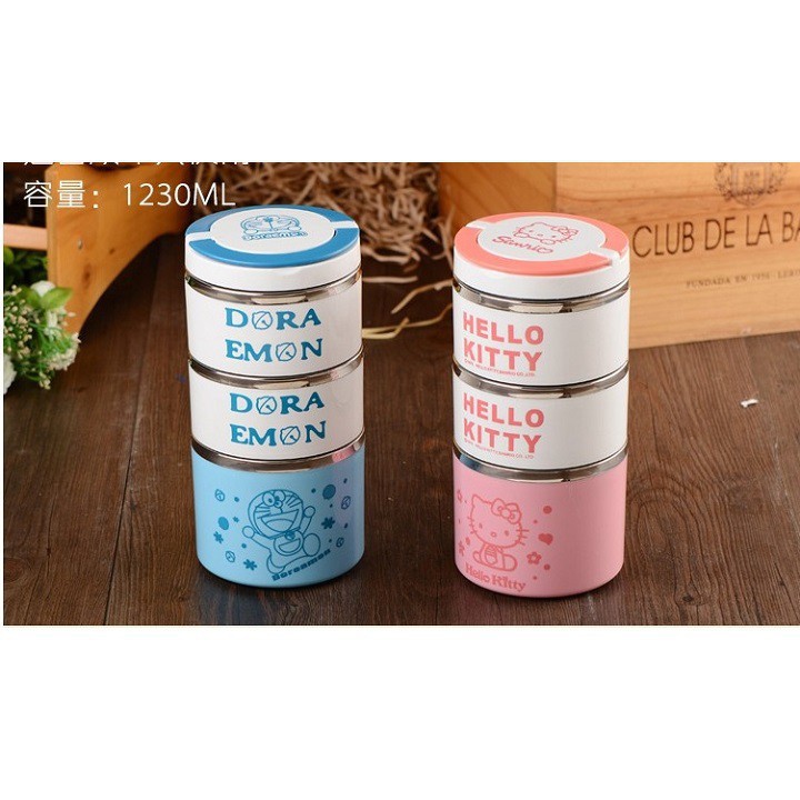 Hộp đựng cơm doremon - hộp cơm doremon