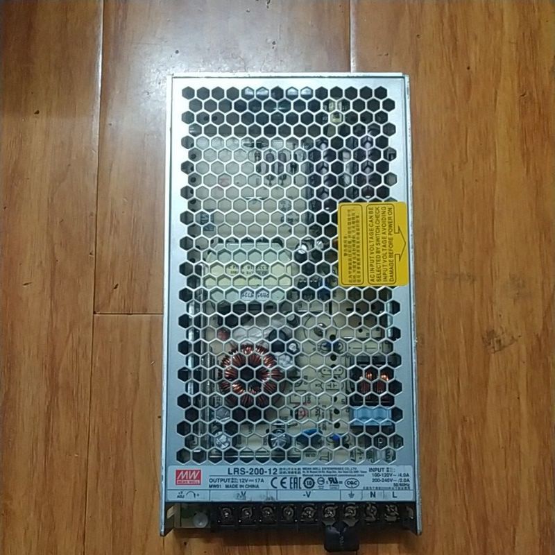 Nguồn tổ ong Meanwell 12V-10A 12V - 25A  12V-37.5A 12V-83A 12V-40A. Hàng cũ tháo máy.