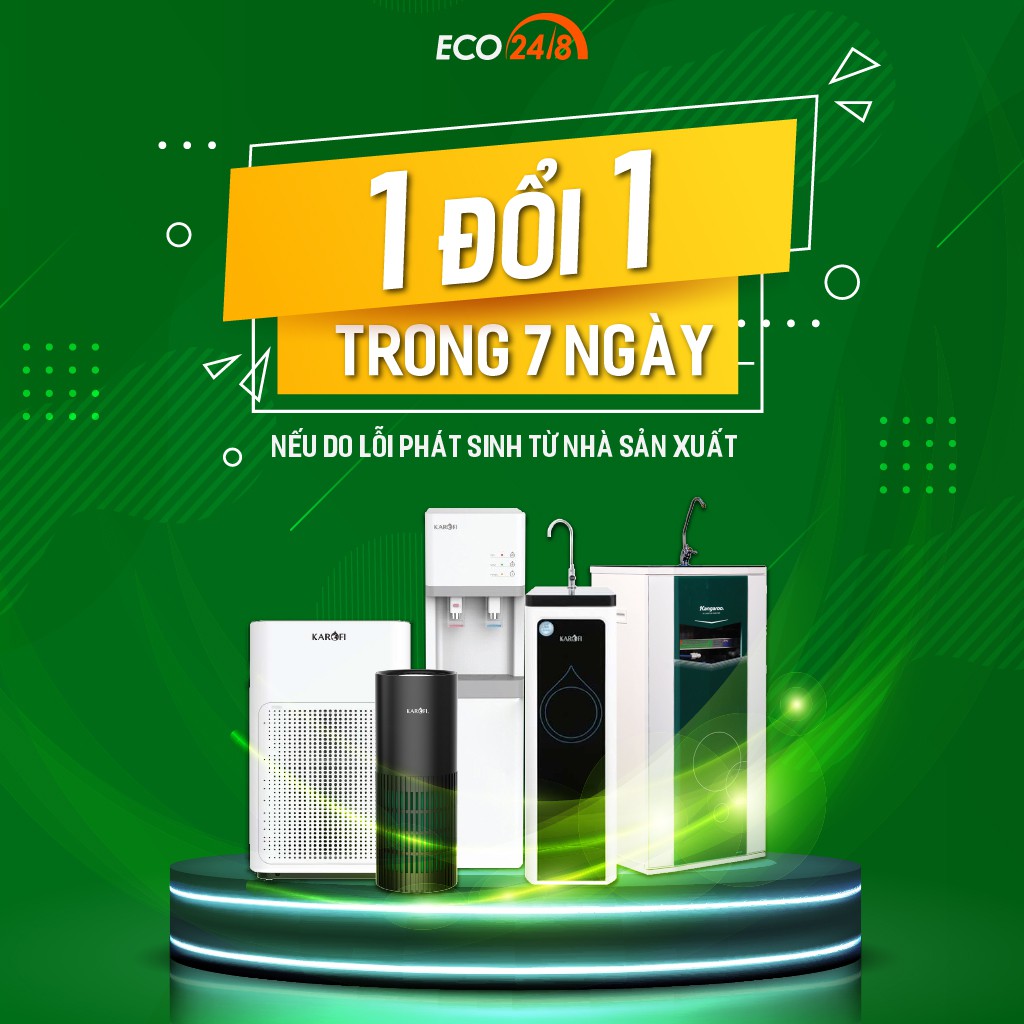 Máy Lọc Nước RO KAROFI K9IQ-2 PLUS (9 Cấp Lọc - Lõi Hydrogen)