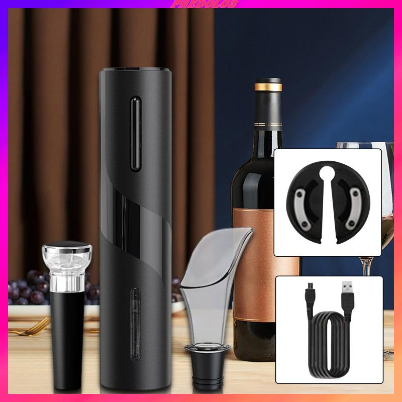 Bộ 2 Dụng Cụ Mở Nắp Chai Rượu Bằng Điện Cho Ngày Valentine