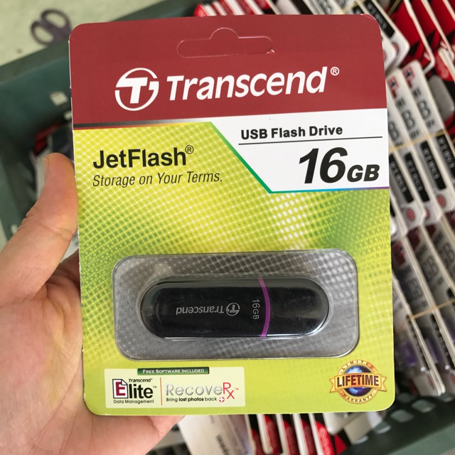 USB transcend 16GB bảo hành 6 tháng đổi mới