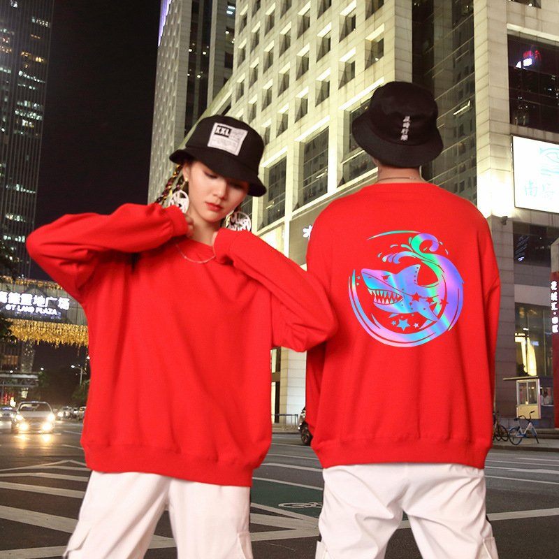 Áo Sweater Cá Mập Phản Quang