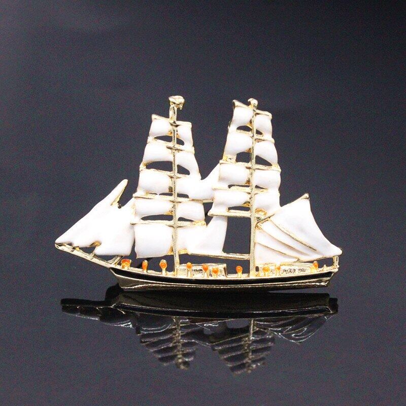 Ghim CàI ÁO HìNh ThuyềN Buồm PhốI MàU Đỏ ThờI Trang Cho Nữ