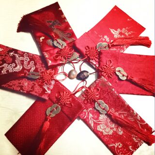 BAO LÌ XÌ GẤM CAO CẤP