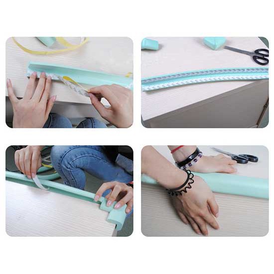 Cuộn xốp bọc cạnh bàn bảo vệ bé yêu ( 2m)