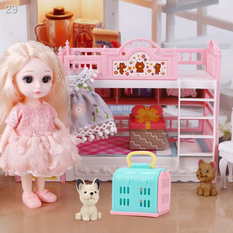 Barbie big suit girl công chúa baby cute búp bê bjd trẻ em đồ chơi cho bé gái 3 6 tuổi món quà