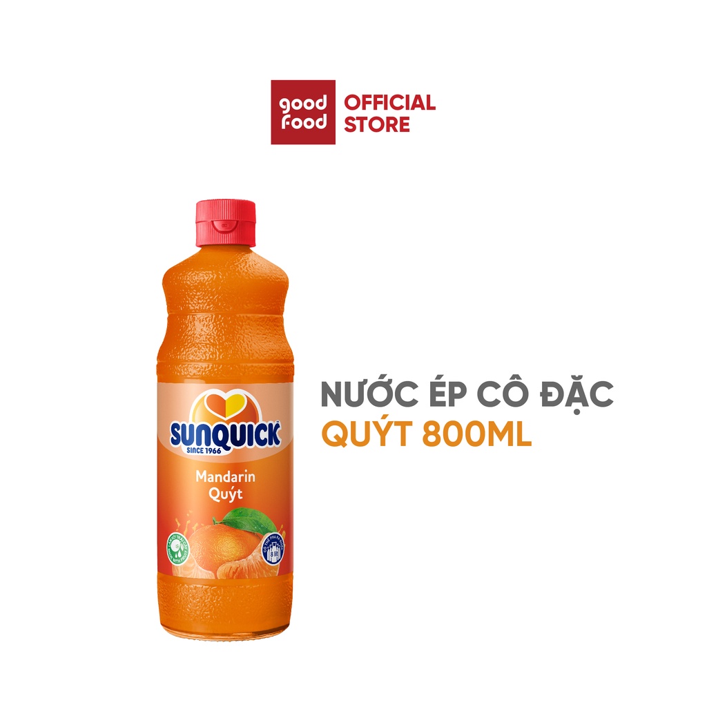 Nước ép trái cây Quýt Sunquick Mandarin 800ml