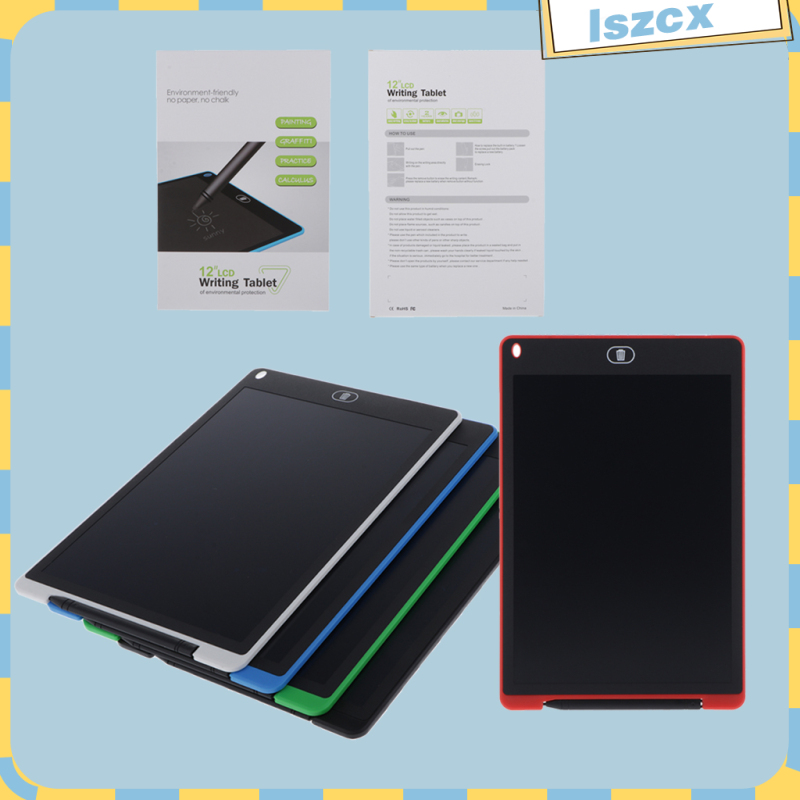 Portable Ultra-thin 12\" LCD Writing Tablet E-Writer Drawing Memo Message Board