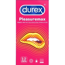 Bao cao su GÂN GAI Liti Durex Pleasuremax - 12 cái