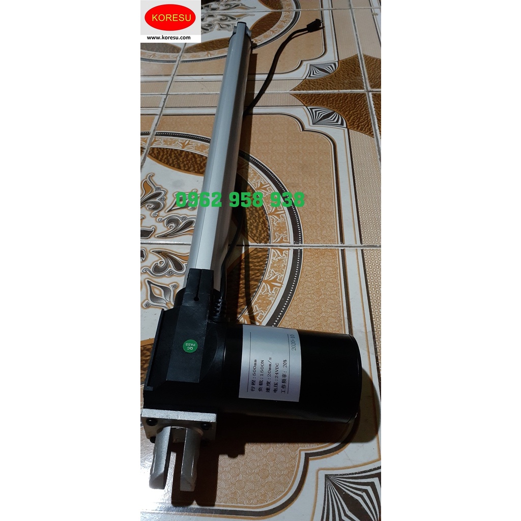 Xi lanh điện 12v nâng hạ tự động lực đẩy 300kg, lx600, sản phẩm tự động nâng hạ và đẩy cánh cửa ô tô, cửa sổ.