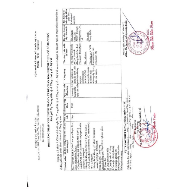 Hộp 5 Bộ Kit Test Covid Flowflex SARSCoV-2 Antigen Rapid Test