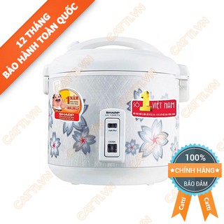 Nồi cơm điện sharp ks-n182etv - 1.8 lít