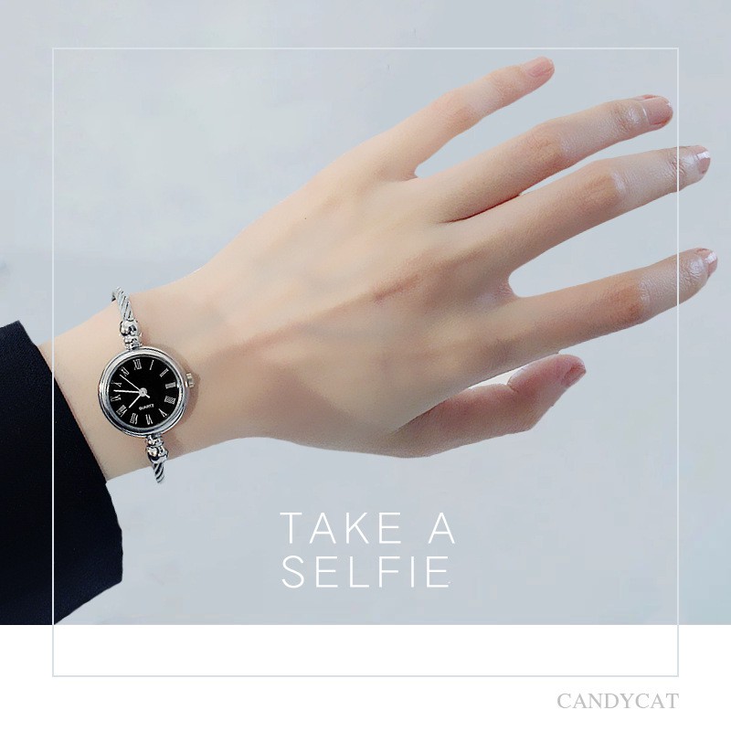 [SIÊU RẺ] ĐỒNG HỒ NỮ CANDY CAT 1, MẶT TRÒN, ĐỒNG HỒ LẮC TAY NỮ TÍNH, PHỤ KIỆN CÁ TÍNH | BigBuy360 - bigbuy360.vn