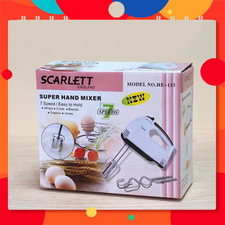 Máy đánh trứng scarlett 7 tốc độ - 180w
