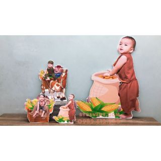 Chibi thiết kế trang trí sinh nhật - chỉ ship HCM