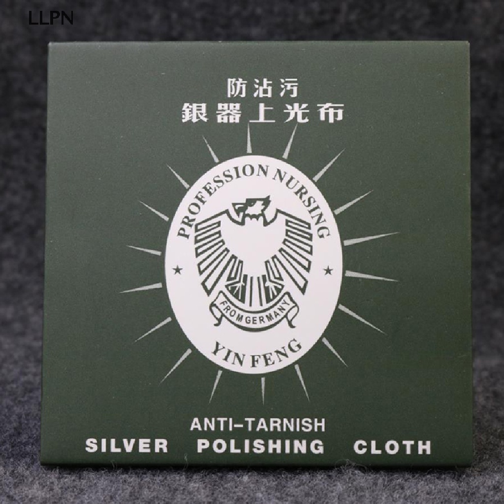 [LLPN] Set 10 Khăn Lau Đánh Bóng Trang Sức Màu Bạc Chống Xỉn Màu