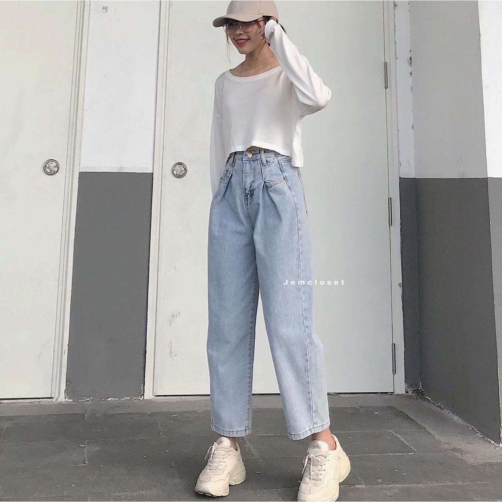 QUẦN BAGGY JEAN MÃ M094