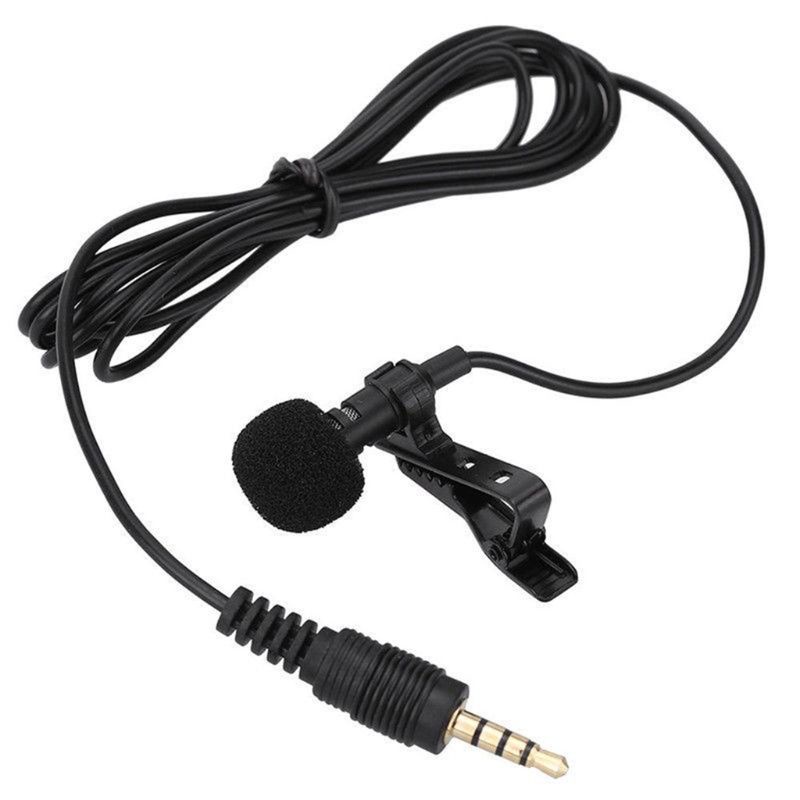 Micro Có Dây Kẹp Gắn Điện Thoại / Máy Tính / Phỏng Vấn Ghi Âm / Phỏng Vấn