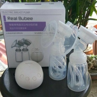 Máy hút sữa điện đôi Real Bubee Hút 2 bên, Có Matxa kích sữa