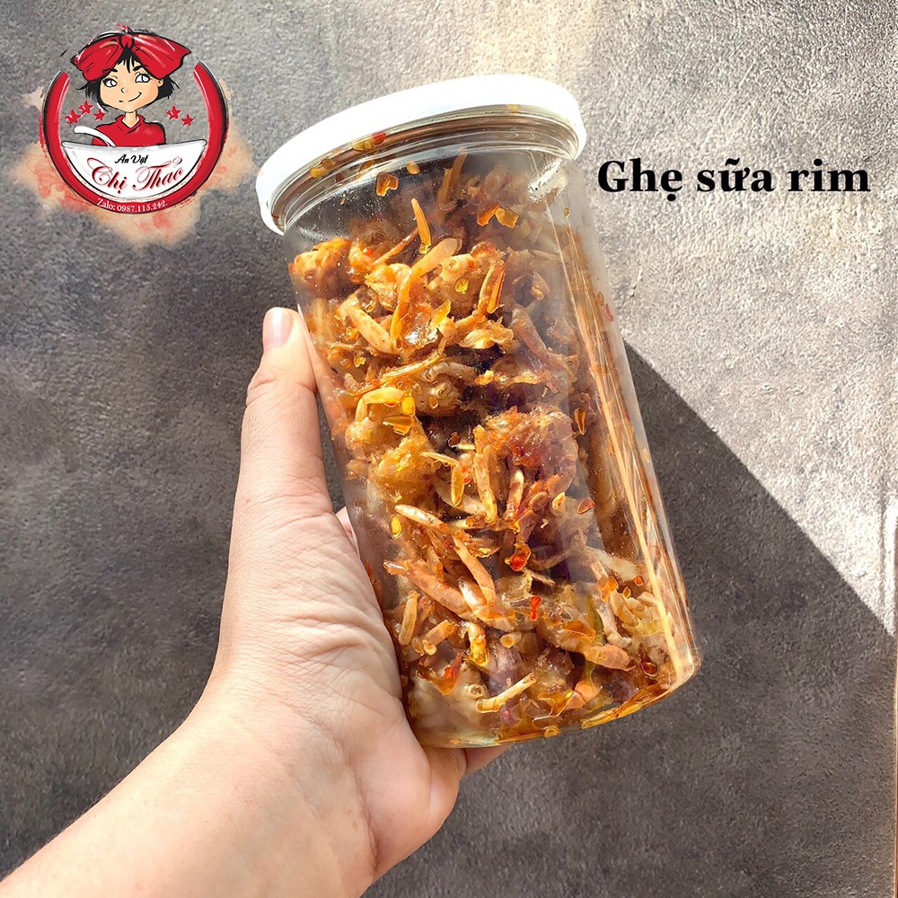 Ghẹ sữa rim tỏi ớt!