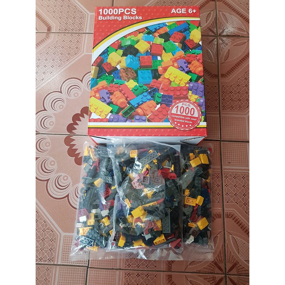 BỘ ĐỒ CHƠI XẾP HÌNH LEGO 1000 CHI TIẾT CHO BÉ