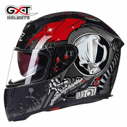 Mũ Fullface GXT 358 - Đời 2017 - 2 Kính