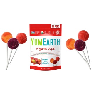 [Yumearth] Kẹo mút hữu cơ