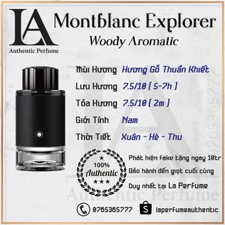 Nước hoa Nam Montblanc Explorer