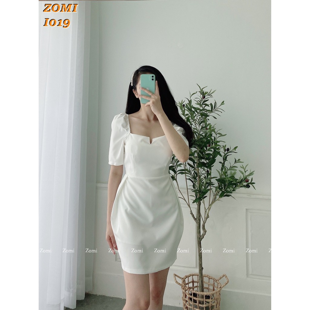 [Mã SKAMSALEP6 giảm 10% tối đa 100K đơn 150K] Đầm dáng ôm búp măng || ZOMI-I019 | BigBuy360 - bigbuy360.vn