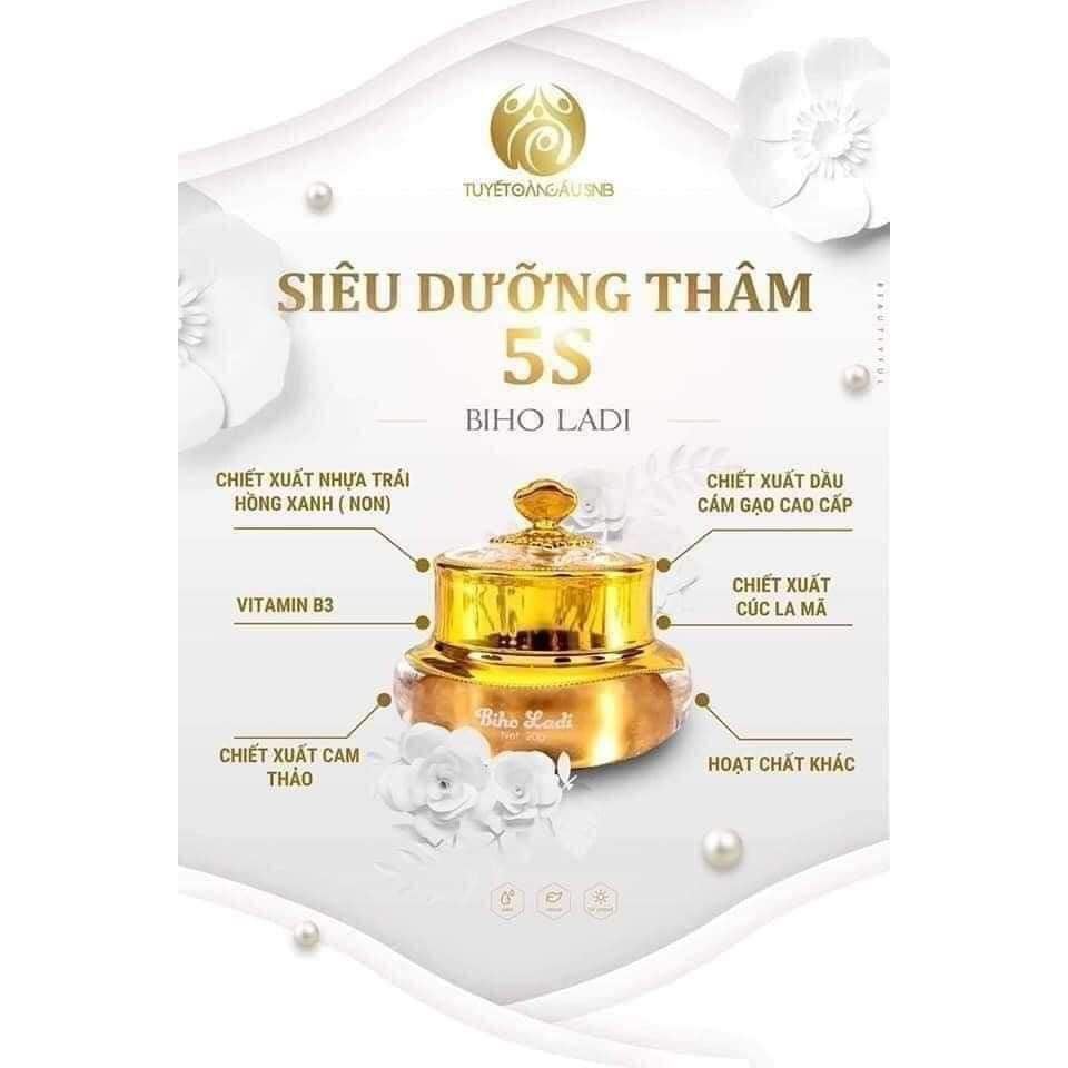Siêu dưỡng thâm 5S Biho Ladi