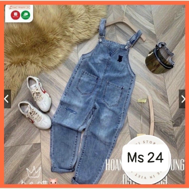 Quần Yếm jeans Nữ Đủ Mẫu size Sml