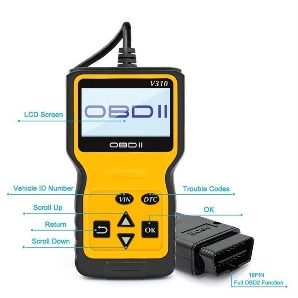 Thiết Bị Quét Kiểm Tra Lỗi Động Cơ Xe Hơi V310 OBD2