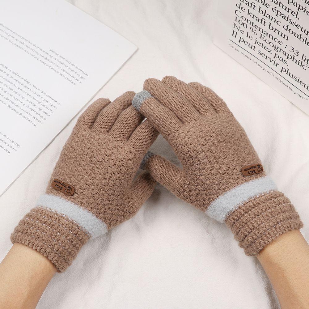 Găng Tay Dày Dặn Có Thể Chạm Màn Hình Cảm Ứng Thời Trang