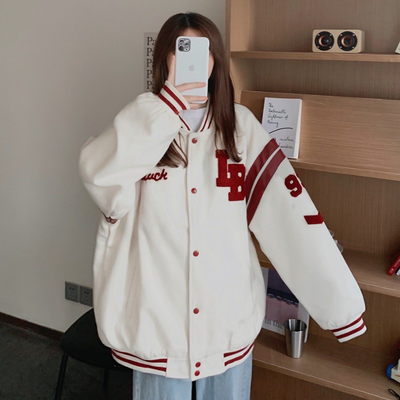 Áo khoác bomber LB unisex HOMIES nút gài | BigBuy360 - bigbuy360.vn