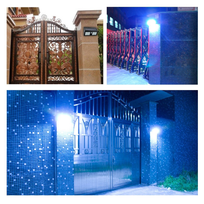 Đèn LED cảm biến chuyển động dùng năng lượng mặt trời