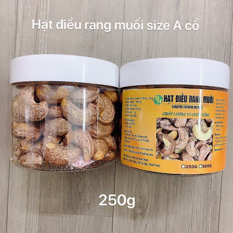 Hạt điều Bình Phước nhiều loại