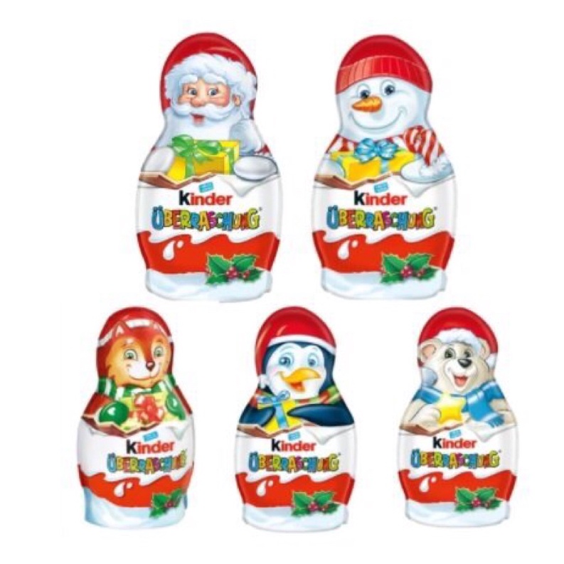 (Hàng sẵn giao ngay) Túi kẹo Noel Kinder Chocolate Happy Bag 102g