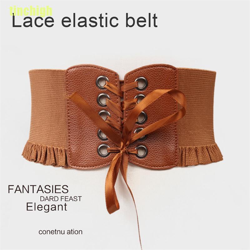 Thắt Lưng Da PU Đính Nơ Lớn Thời Trang