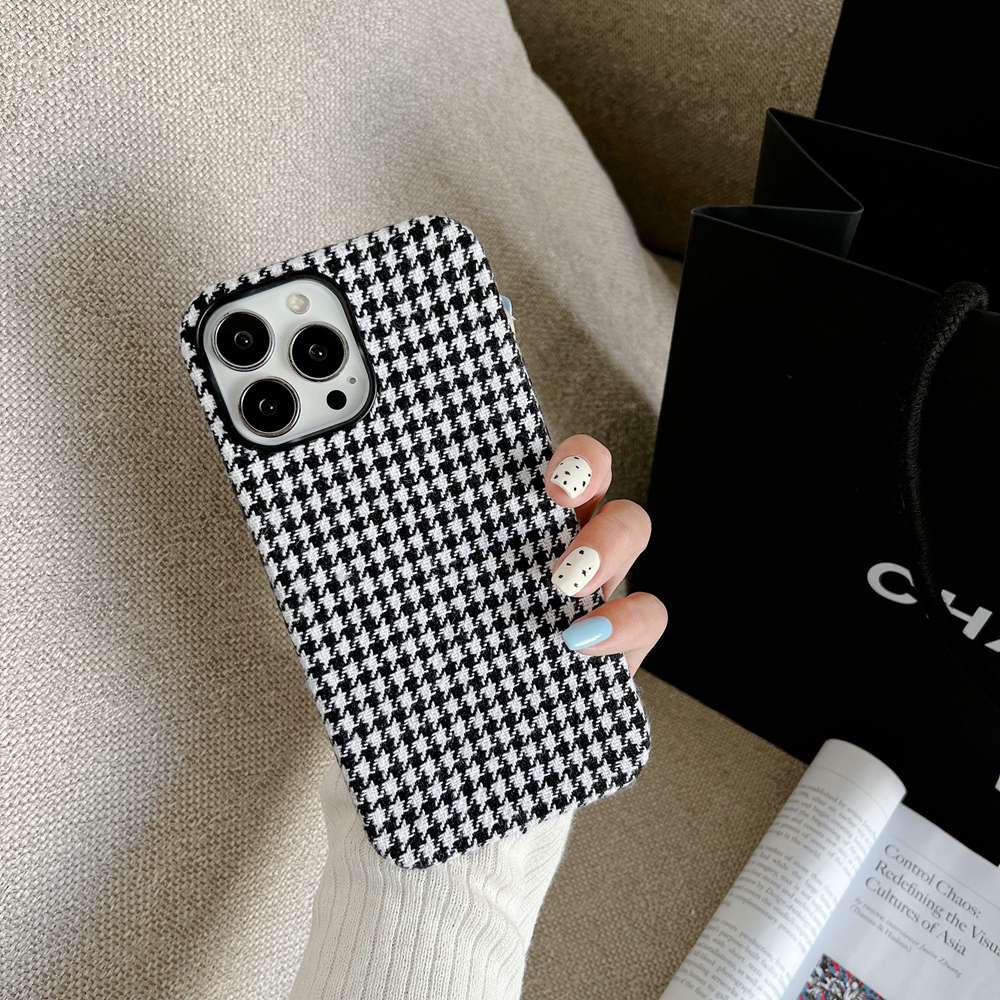 Ốp Điện Thoại Vải Lanh vintage Có Khung Viền Kim Loại Bảo Vệ camera Cho iphone 15 14 13 12 pro max 14 plus