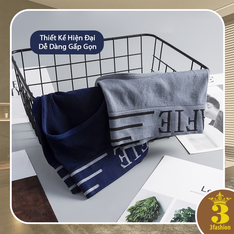 Quần sịp quần lót nam tam giác cotton, Quần lót thông hơi, thun co giãn 4 chiều Munaeiif - QS02