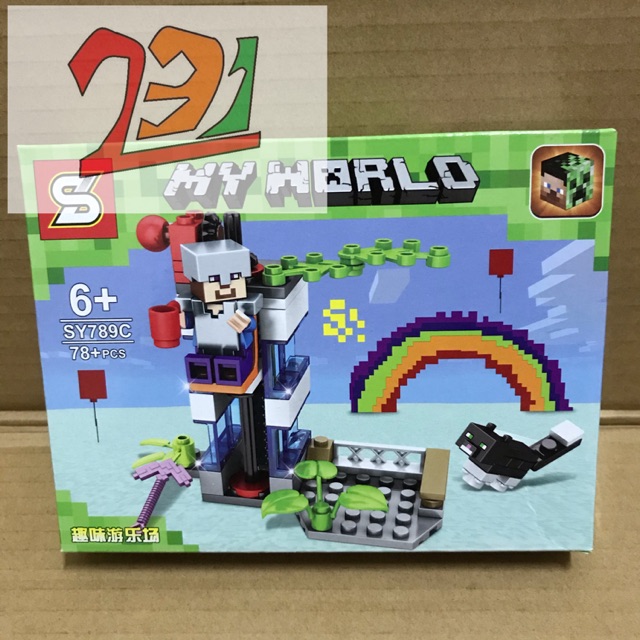 Mẫu Xếp Hình Sy789 C MyWorld