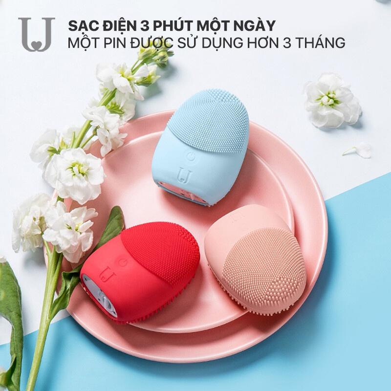 Máy Rửa Mặt Cao Cấp Rung Sóng Siêu Âm Jodan Judy NV0001 Giúp Da Sạch Sâu - Minh Tín Shop