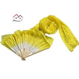 Quạt Lụa Dài 1.8m Dùng Để Múa Bụng