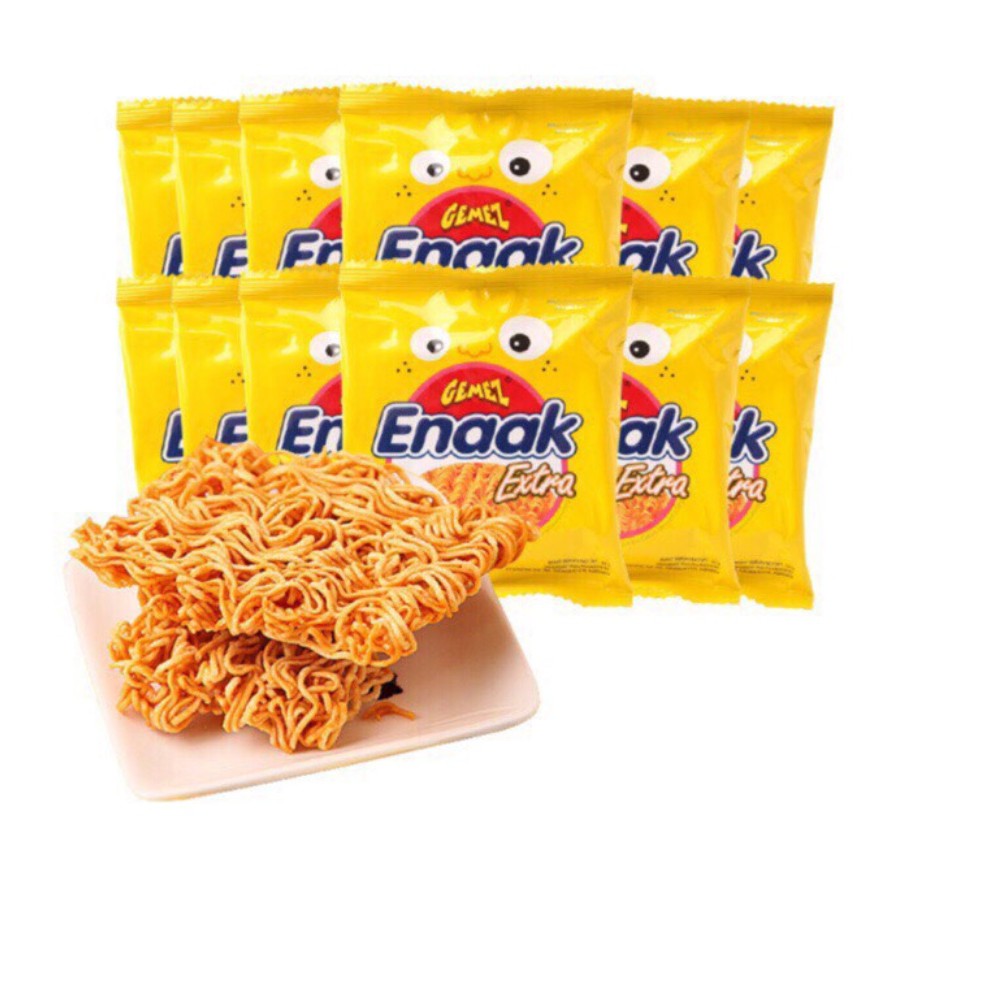 01 gói x 30gr Mì ăn chơi hương gà ENAAK Hàn Quốc, sản xuất tại Indonesia