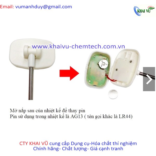 Dụng Cụ Que Nhiệt Kế Hợp Kim Thermo Model TA288 Đo Nhiệt Độ Thức Ăn, Sữa Cho Bé, Nước Uống, Thịt, Cá Xoay 180 Độ 5.0