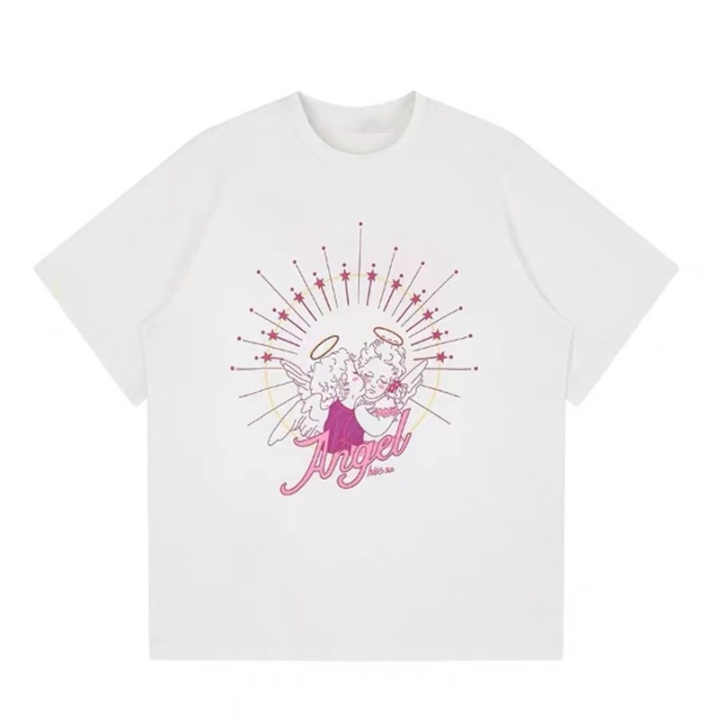 NRVP Áo Thun Cotton Tay Ngắn Cổ Tròn Màu Trơn Thời Trang Dành Cho Nữ