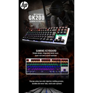 Bàn phím cơ blue swicth mini HP GK200