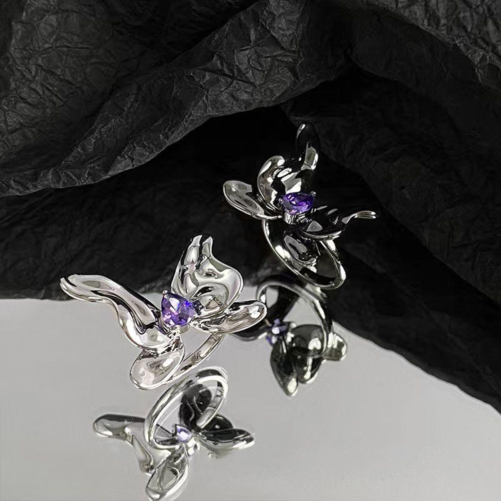 Nhẫn Hình Bướm Độc Đáo Thời Trang VANES1 Cho Cặp Đôi