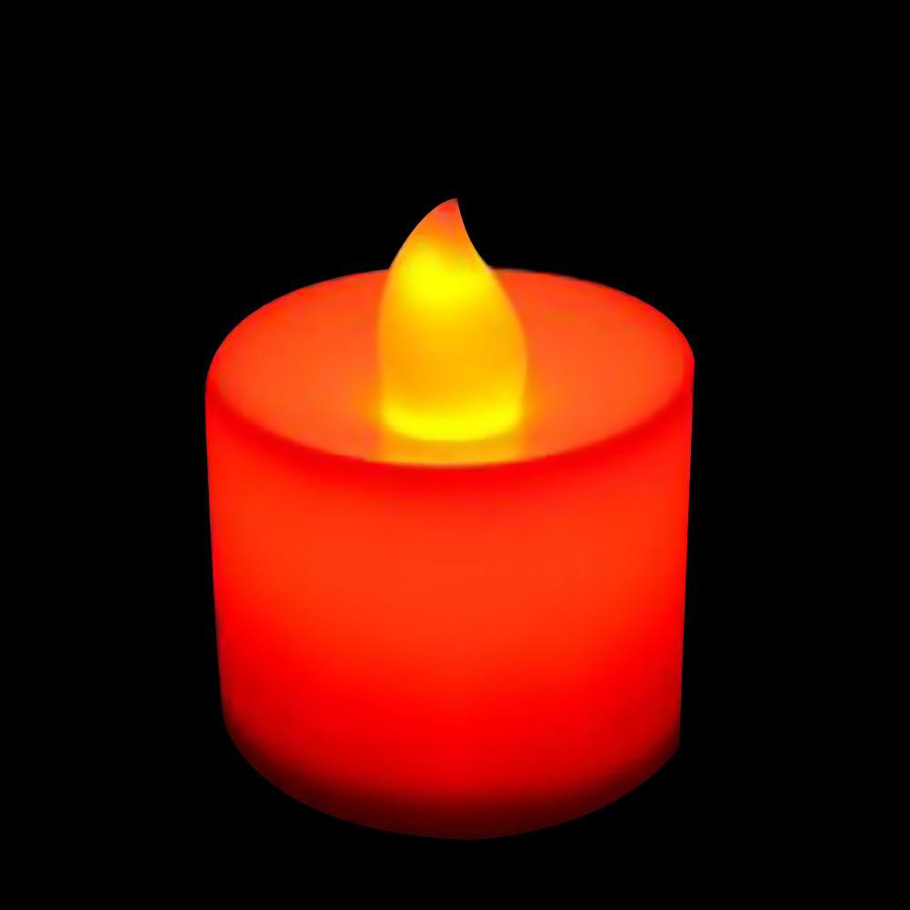 Đèn LED kiểu nến giả trang trí cho tiệc cưới đẹp mắt